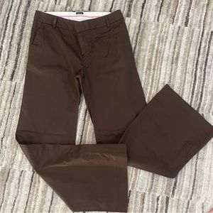 Brown GAP Stretch Modern Fit Flare pants - sz 1